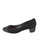 Schutz Suede Glitter Accents Pumps
