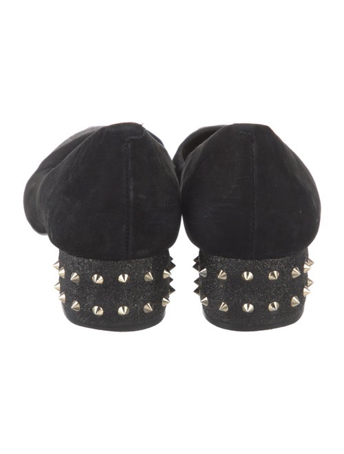 Schutz Suede Glitter Accents Pumps