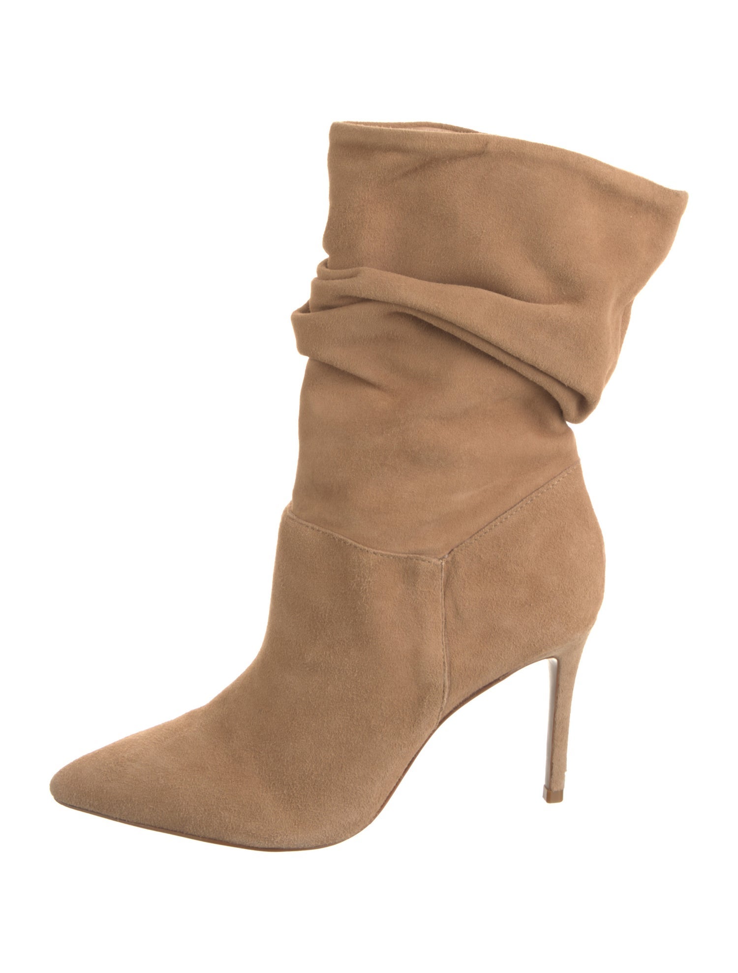 Schutz Suede Slouch Boots