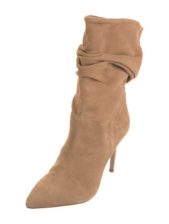 Schutz Suede Slouch Boots