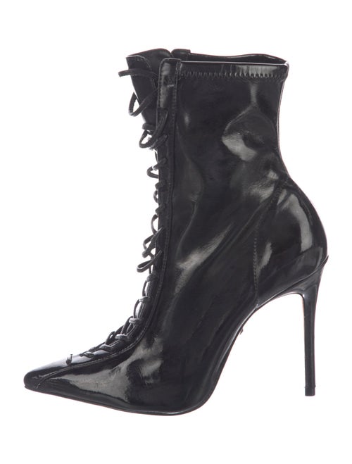 Schutz Leather Lace-Up Boots