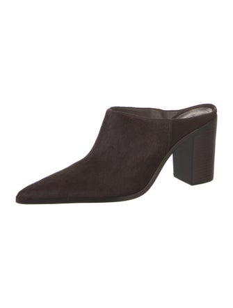 Schutz Ponyhair Mules