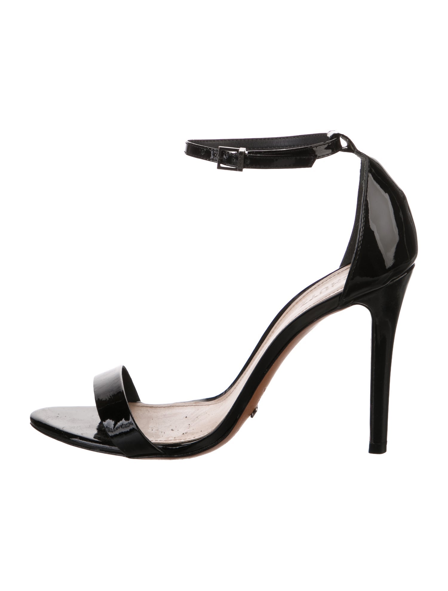 Schutz Patent Leather Sandals