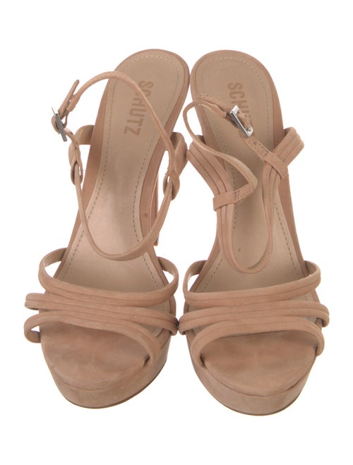 Schutz Suede Sandals
