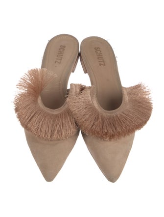 Schutz Suede Mules