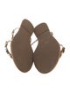 Schutz Leather Slides