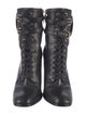 Schutz Leather Combat Boots