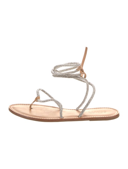 Schutz Leather Gladiator Sandals