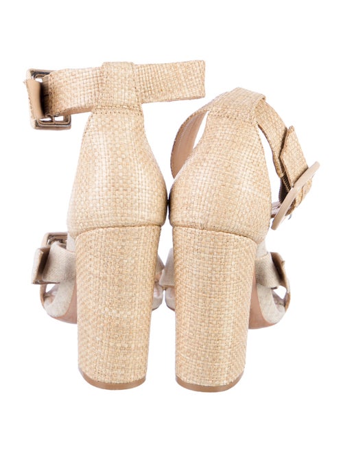 Schutz Straw Sandals