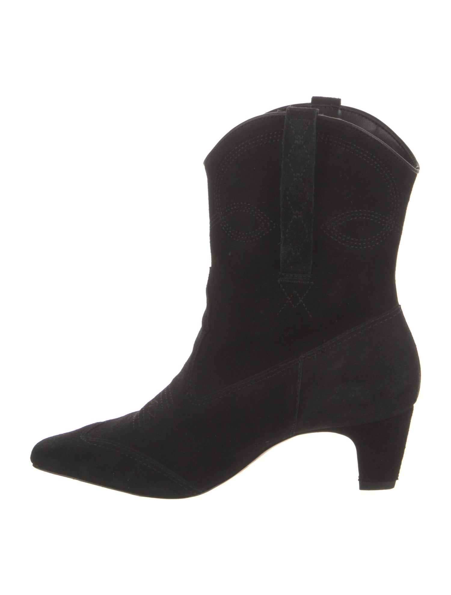 Schutz Suede Western Boots