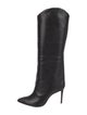 Schutz Embossed Leather Boots