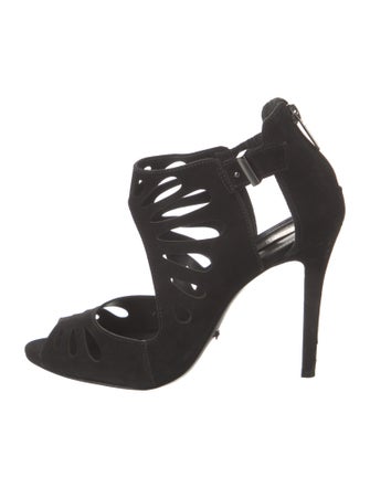Schutz Suede Sandals
