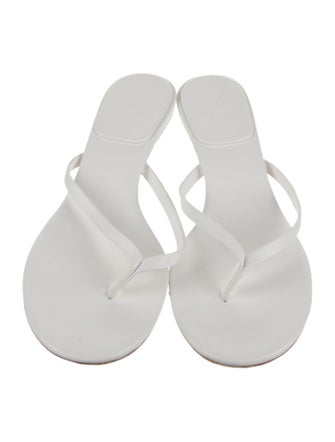 Schutz Leather Slides