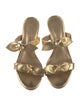 Schutz Leather Slides