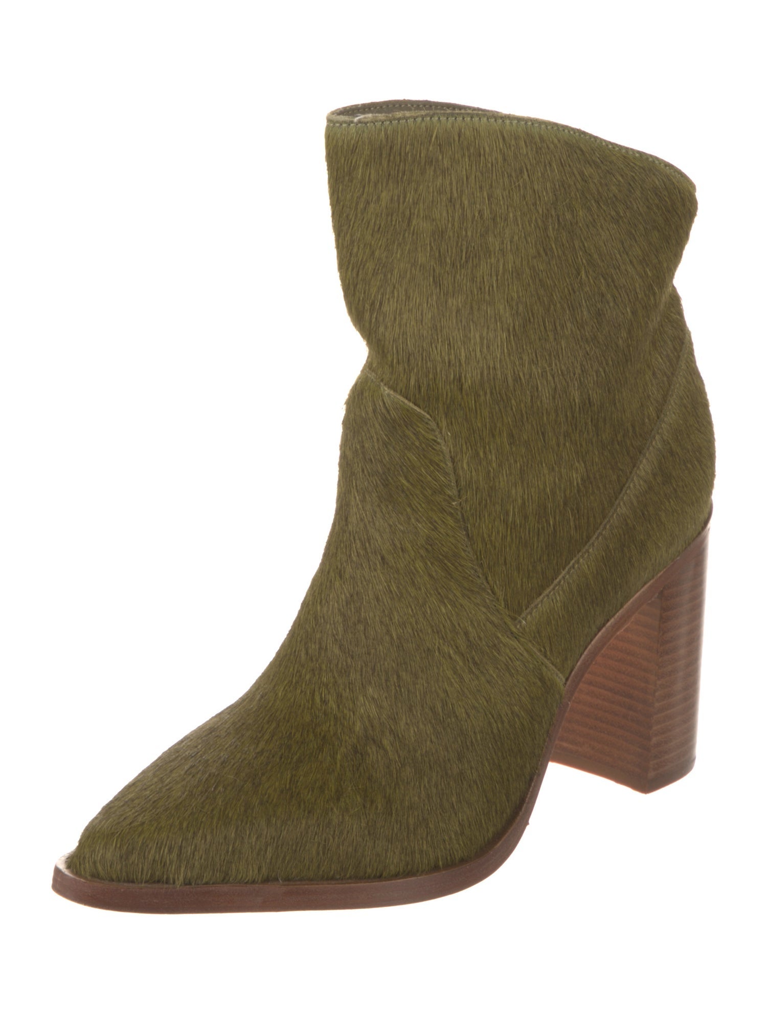 Schutz Ponyhair Boots