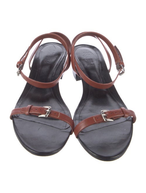 Schutz Leather Sandals