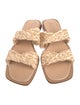 Schutz Raffia Slides