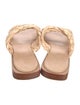 Schutz Raffia Slides