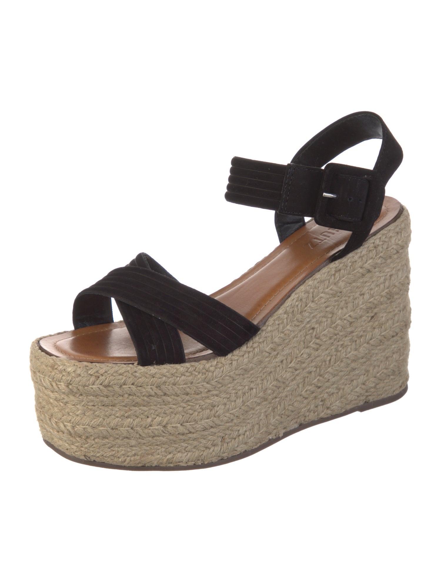 Schutz Suede Espadrilles