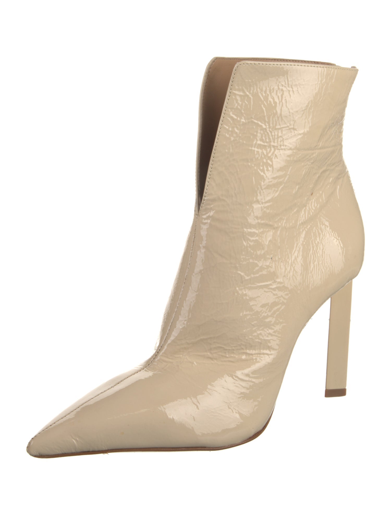Schutz Patent Leather Boots