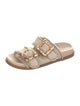 Schutz Canvas Raw-Edge Trim Slides
