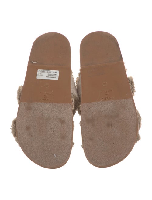 Schutz Canvas Raw-Edge Trim Slides