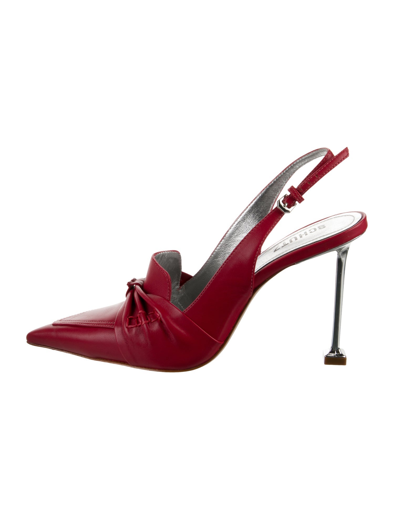 Schutz Leather Slingback Pumps
