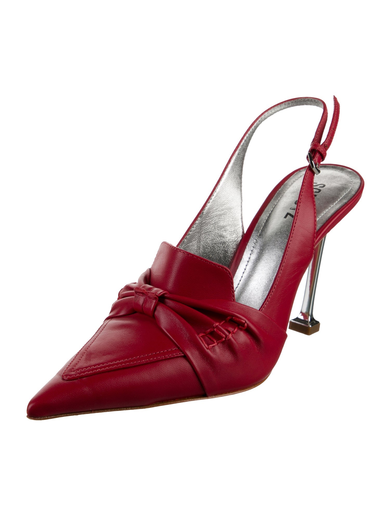 Schutz Leather Slingback Pumps