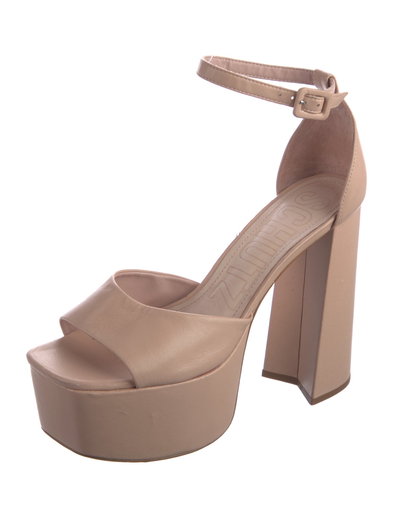 Schutz Leather Sandals