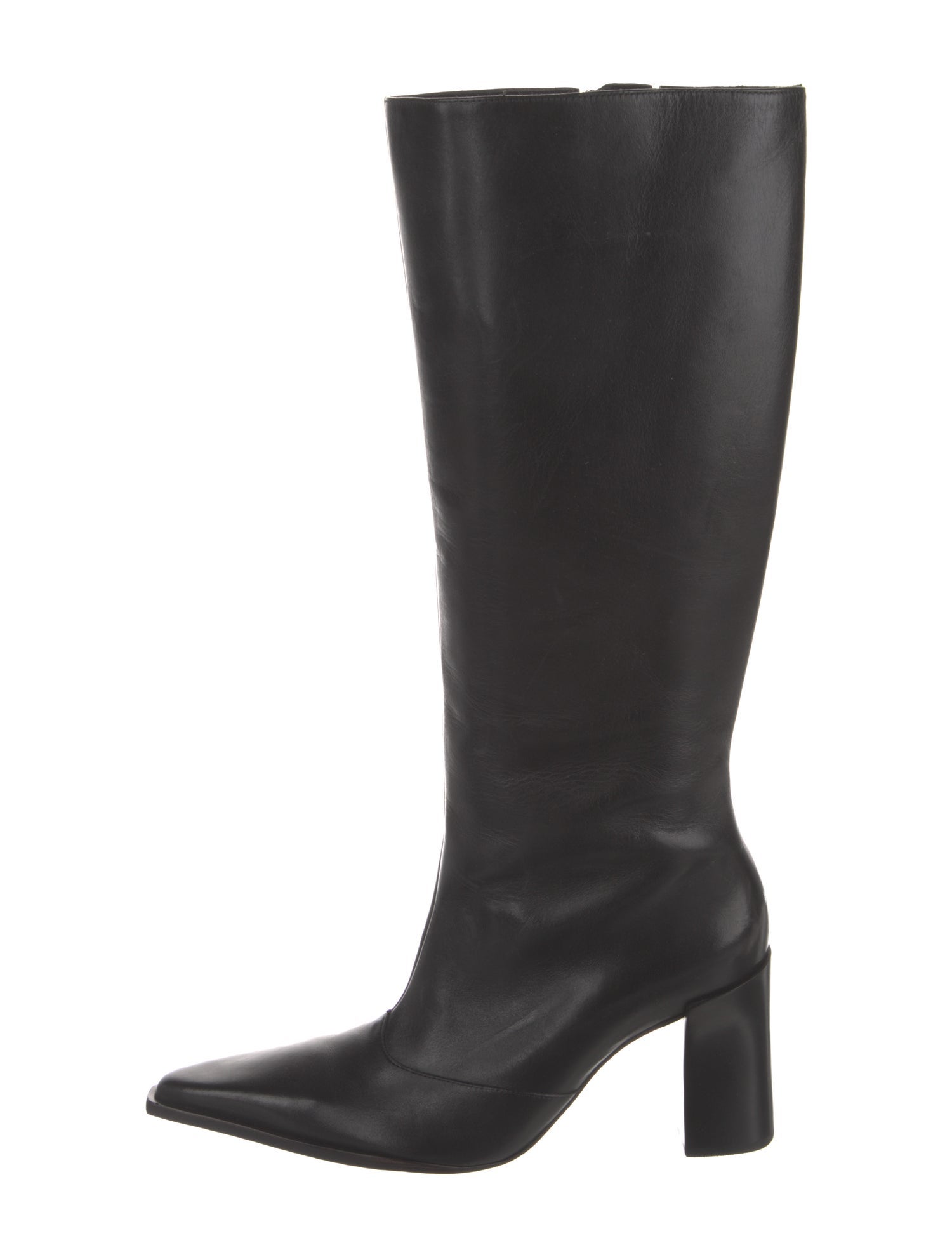 Schutz Leather Riding Boots
