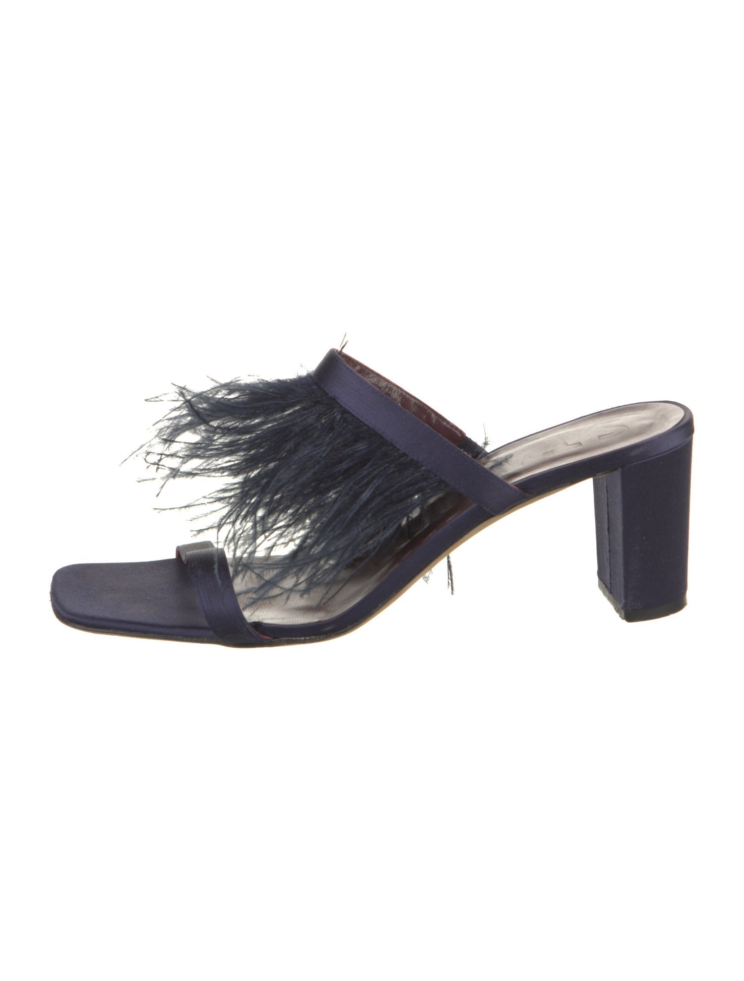 Schutz Satin Slides