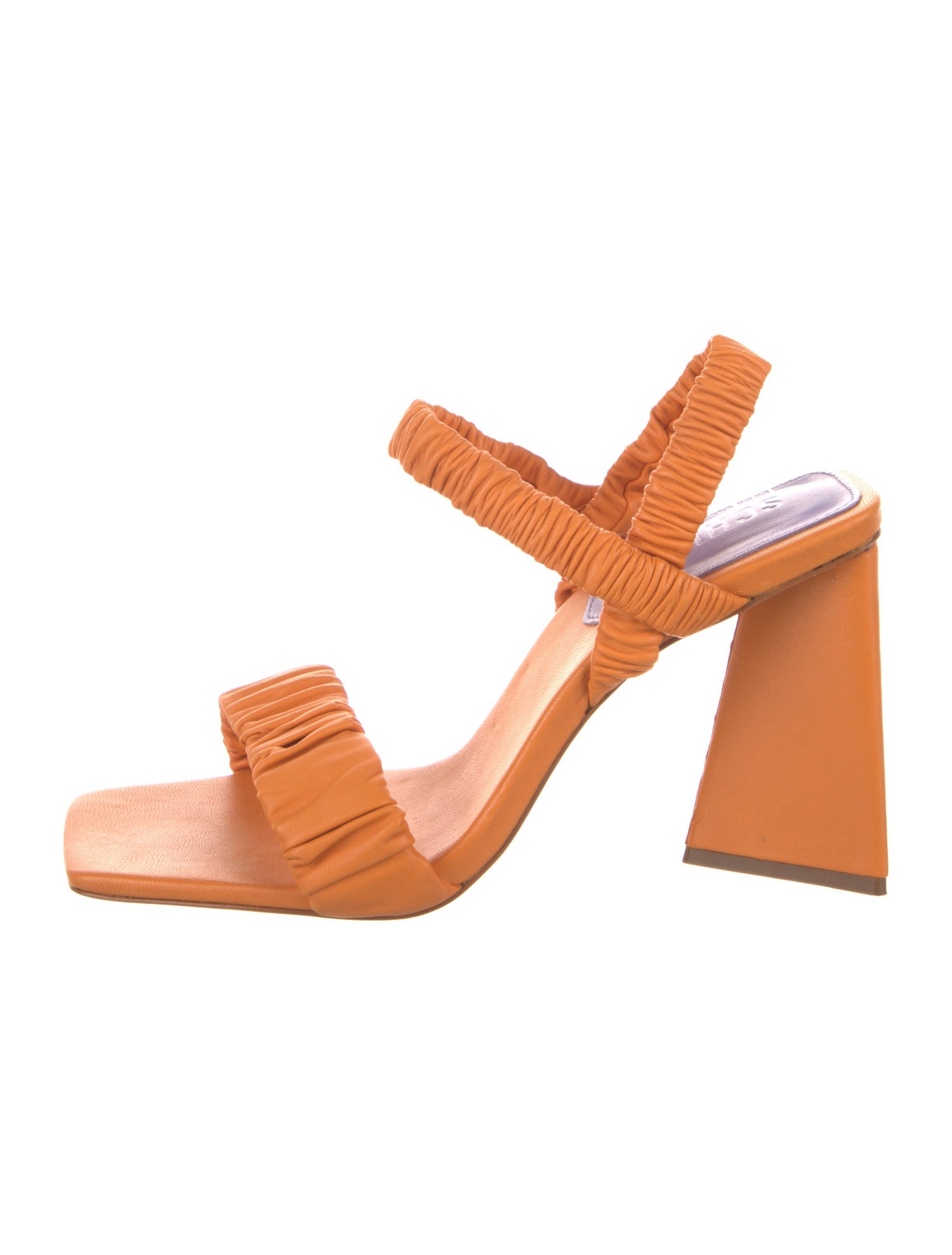 Schutz Leather Slingback Sandals