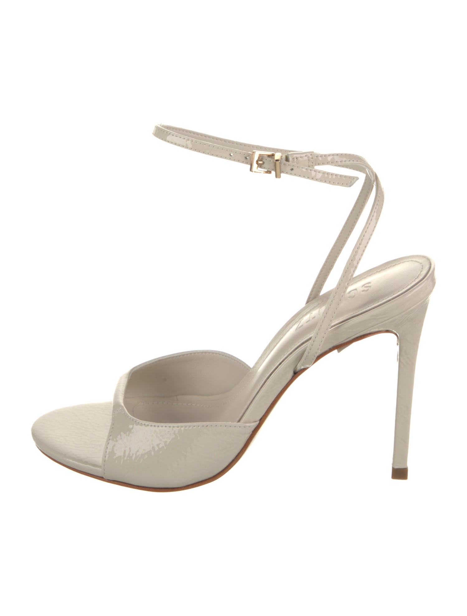 Schutz Patent Leather Sandals