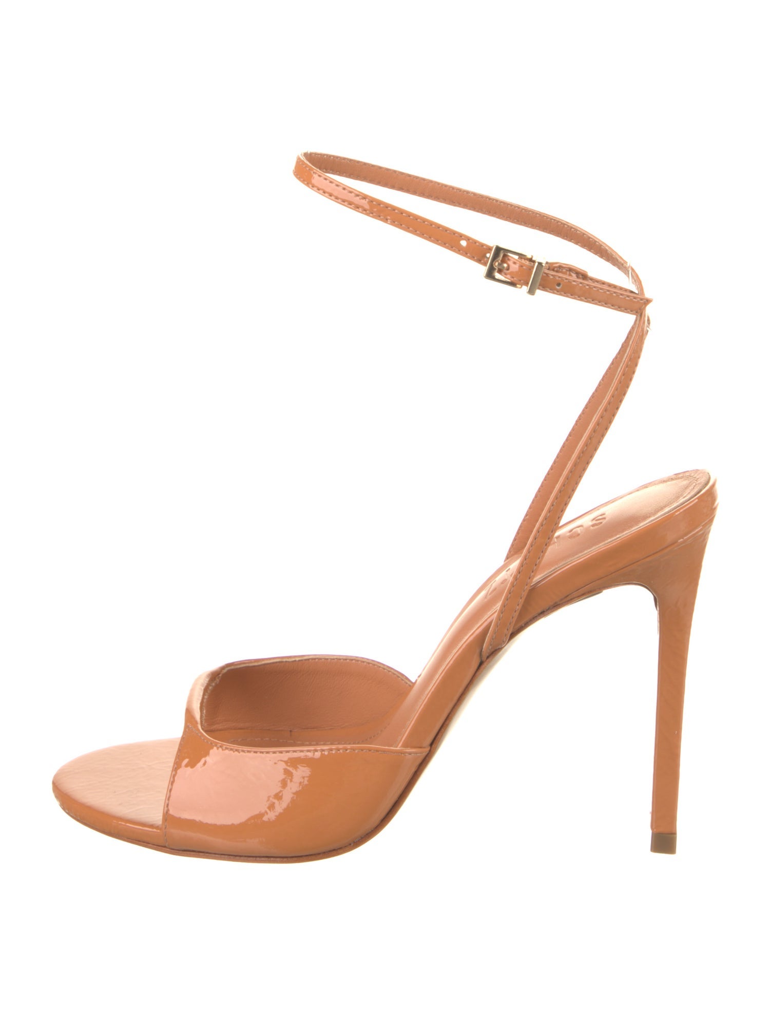 Schutz Patent Leather Sandals