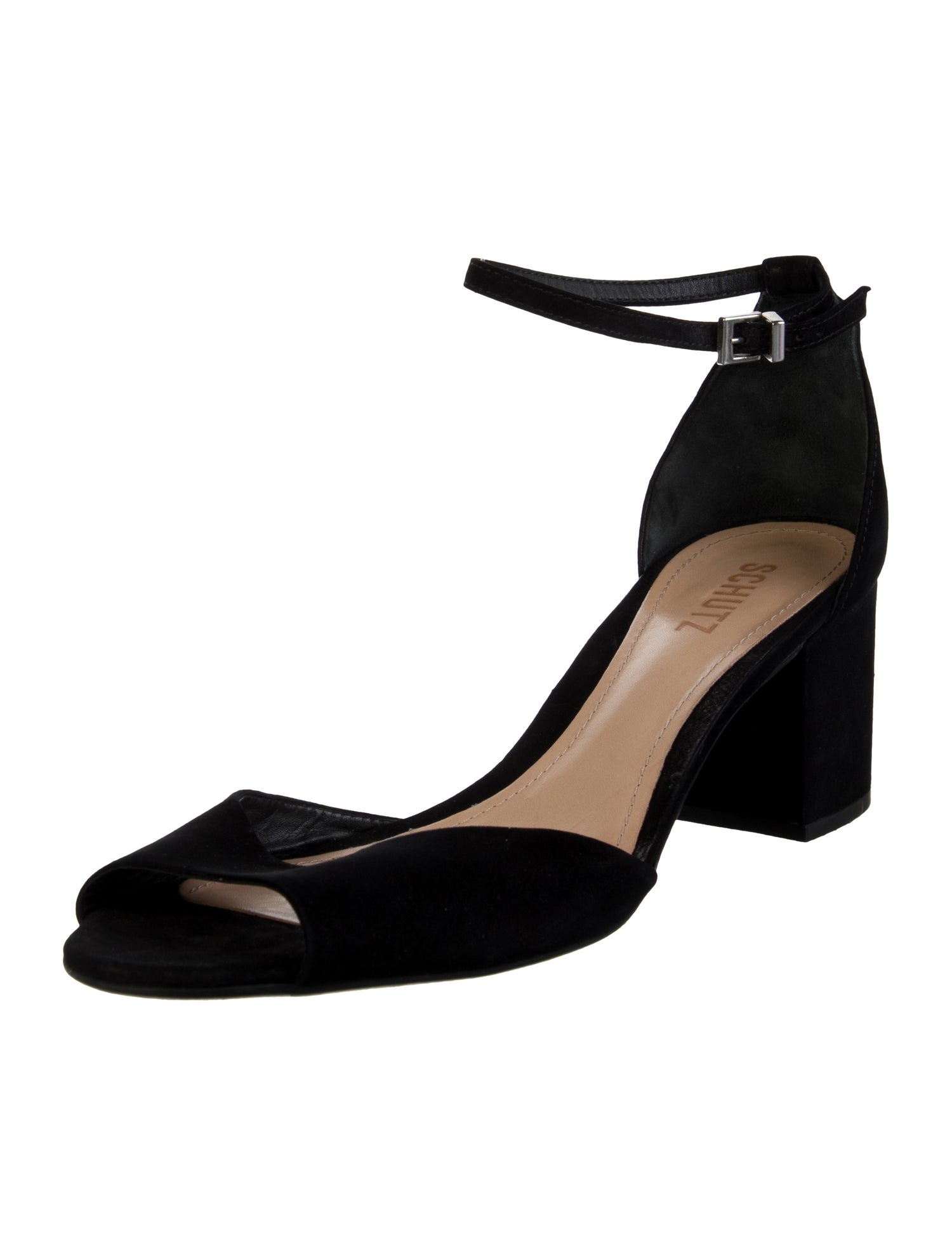 Schutz Suede Sandals