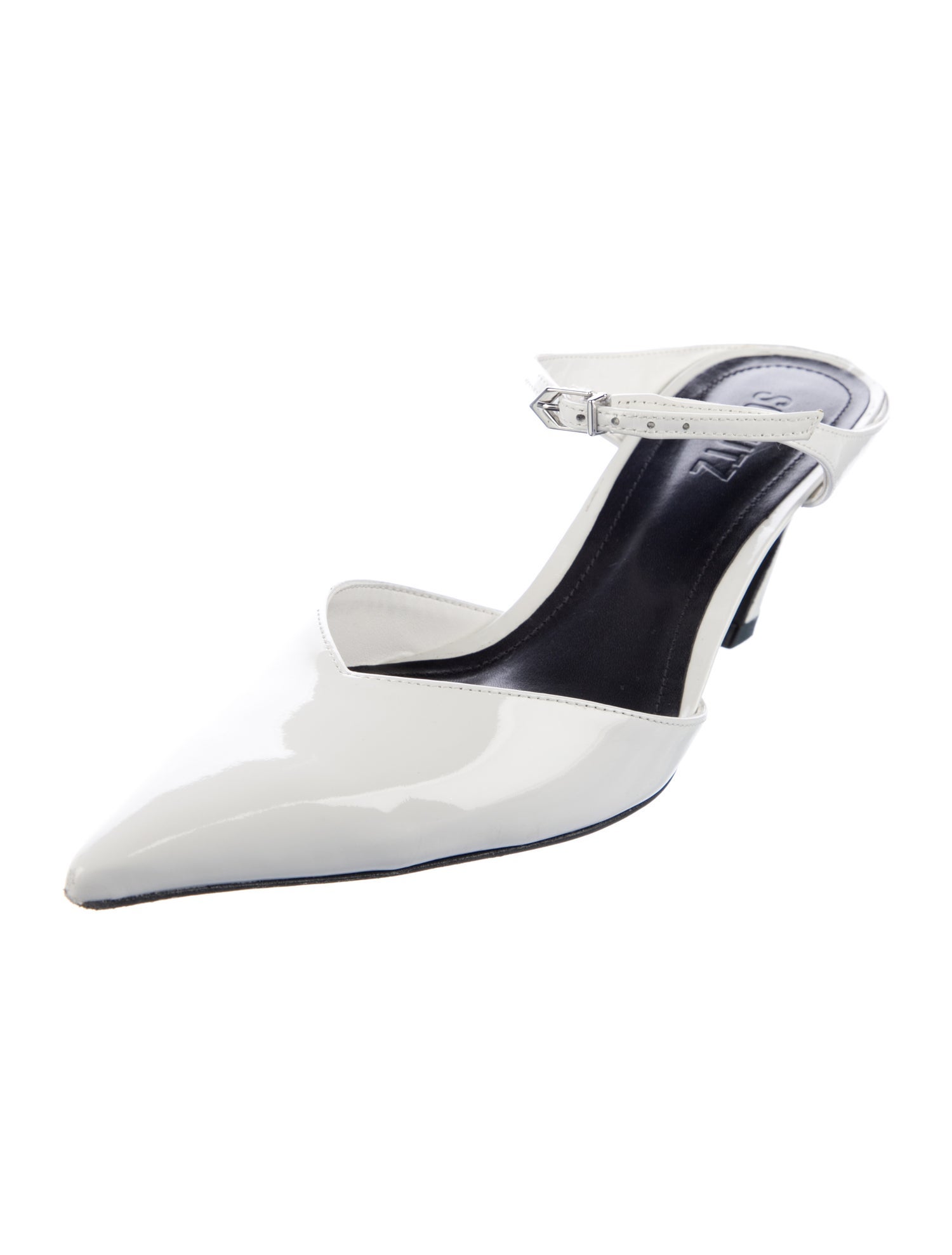 Schutz Patent Leather Mules