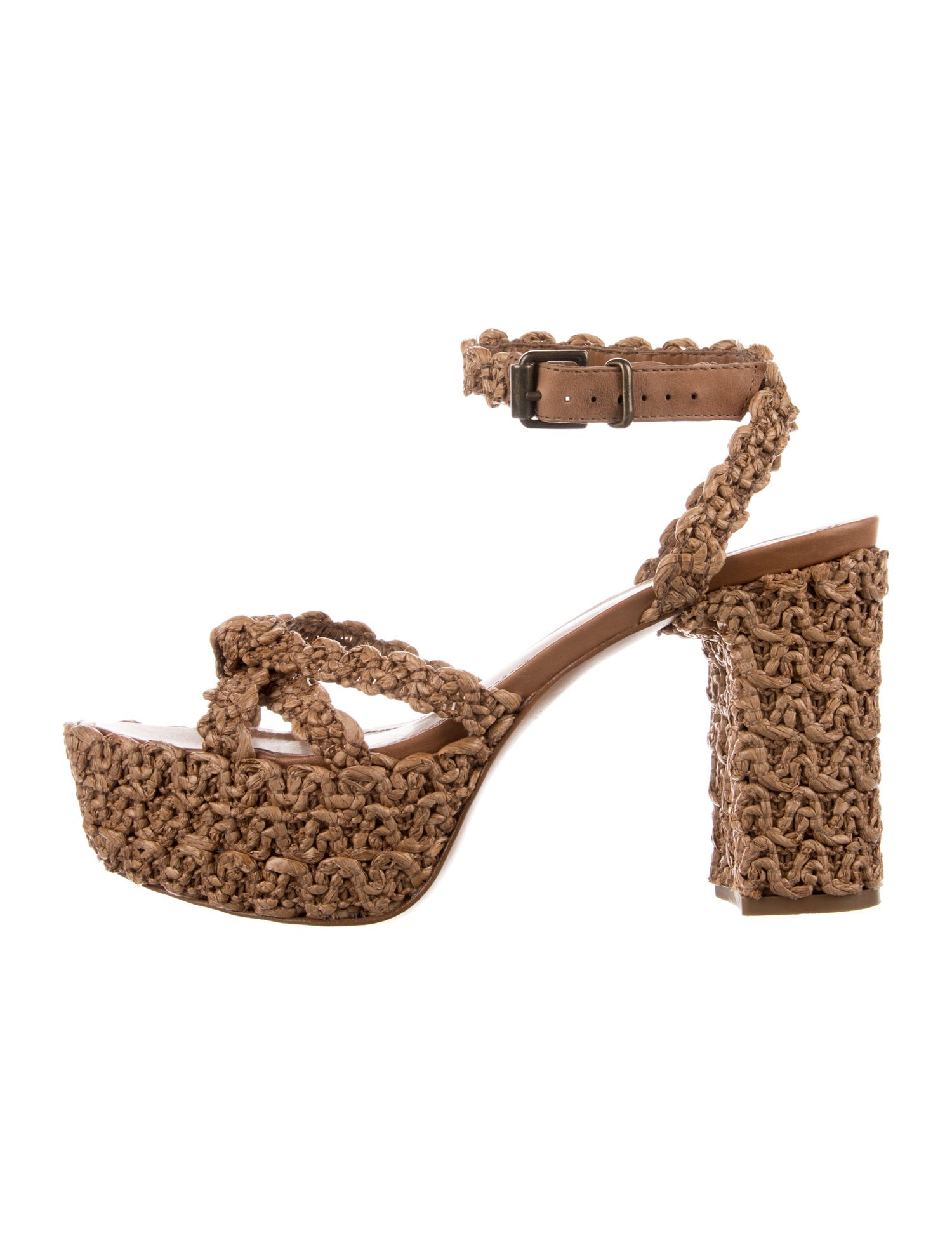 Schutz Leather Sandals