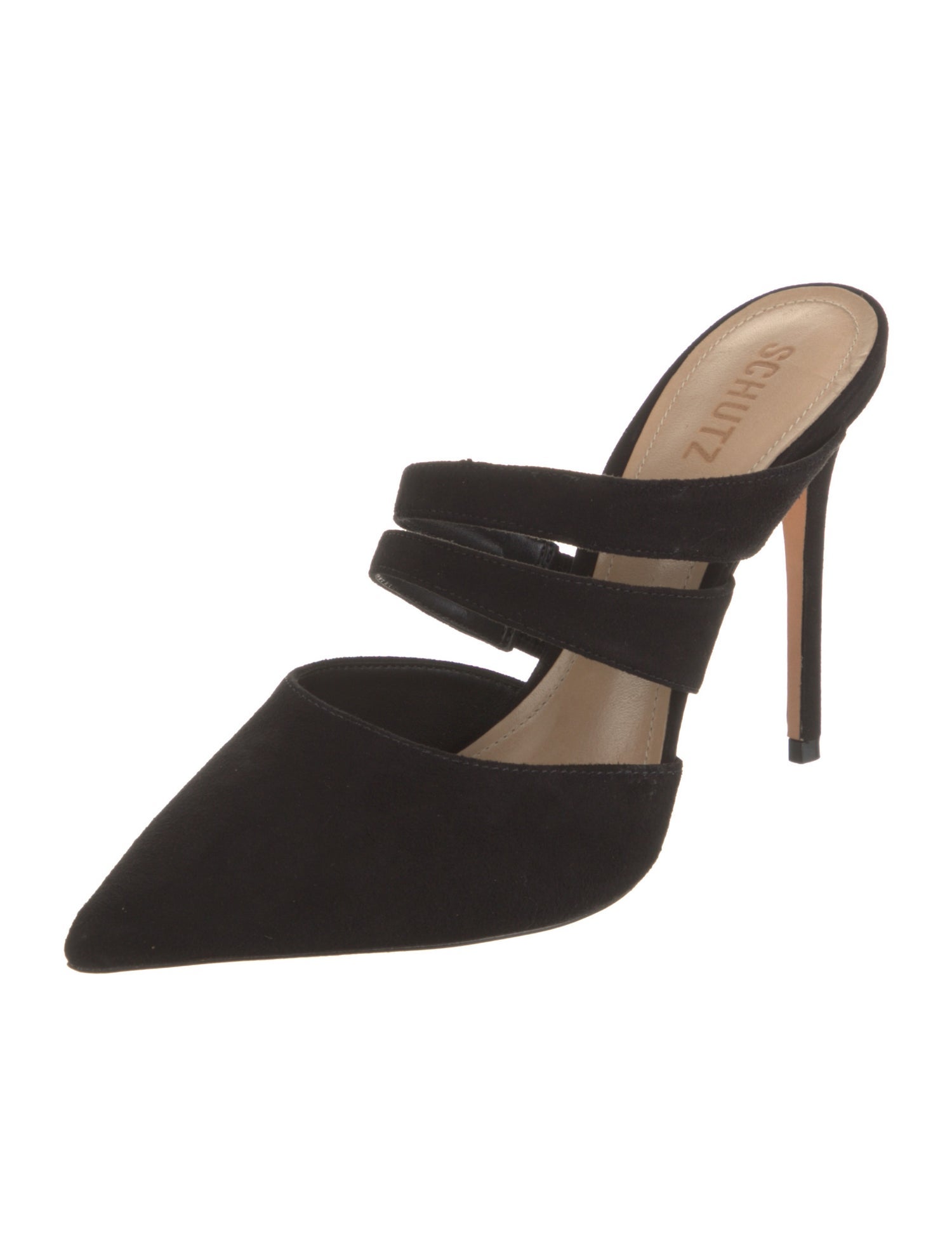 Schutz Suede Mules w/ Tags
