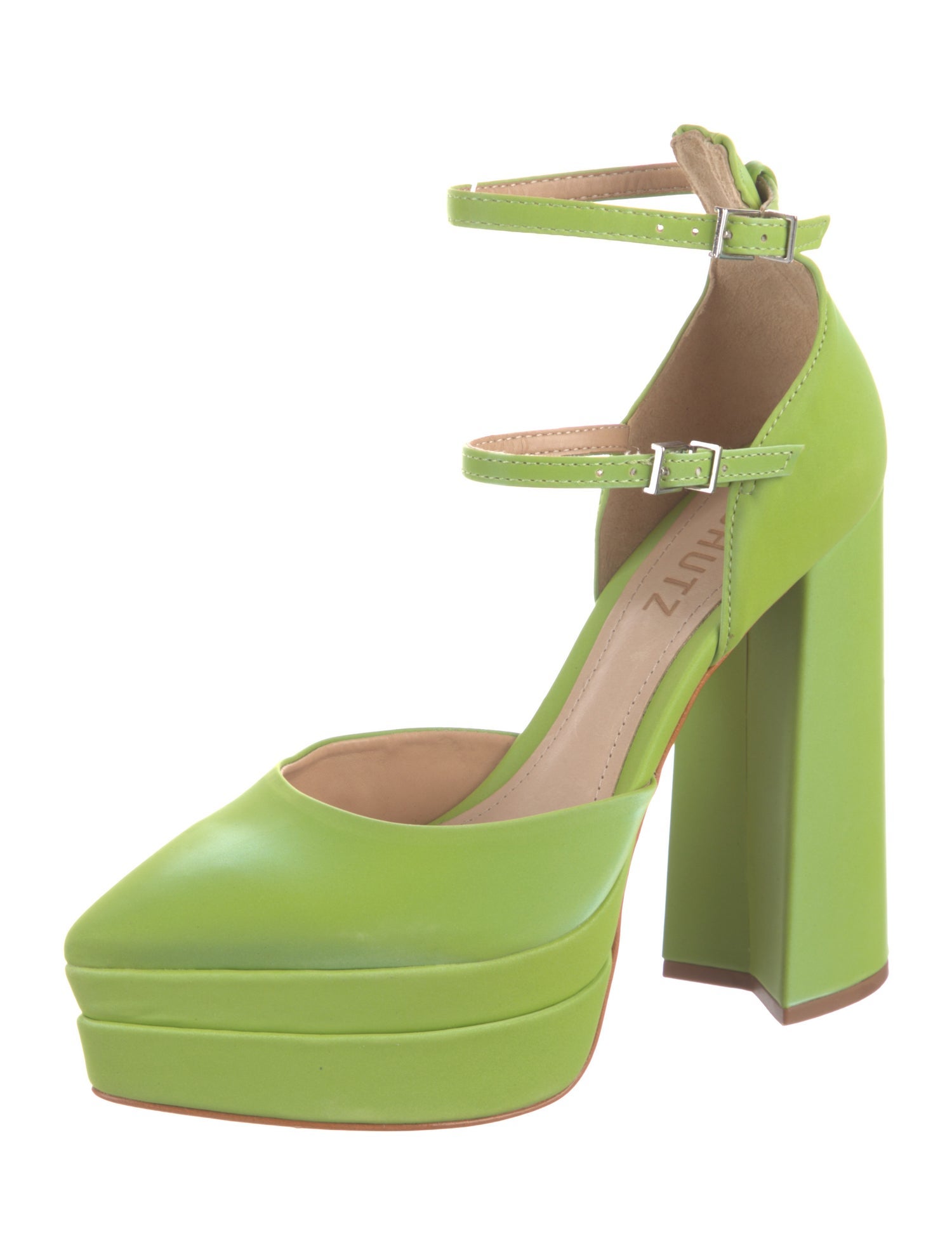 Schutz Leather D'Orsay Pumps