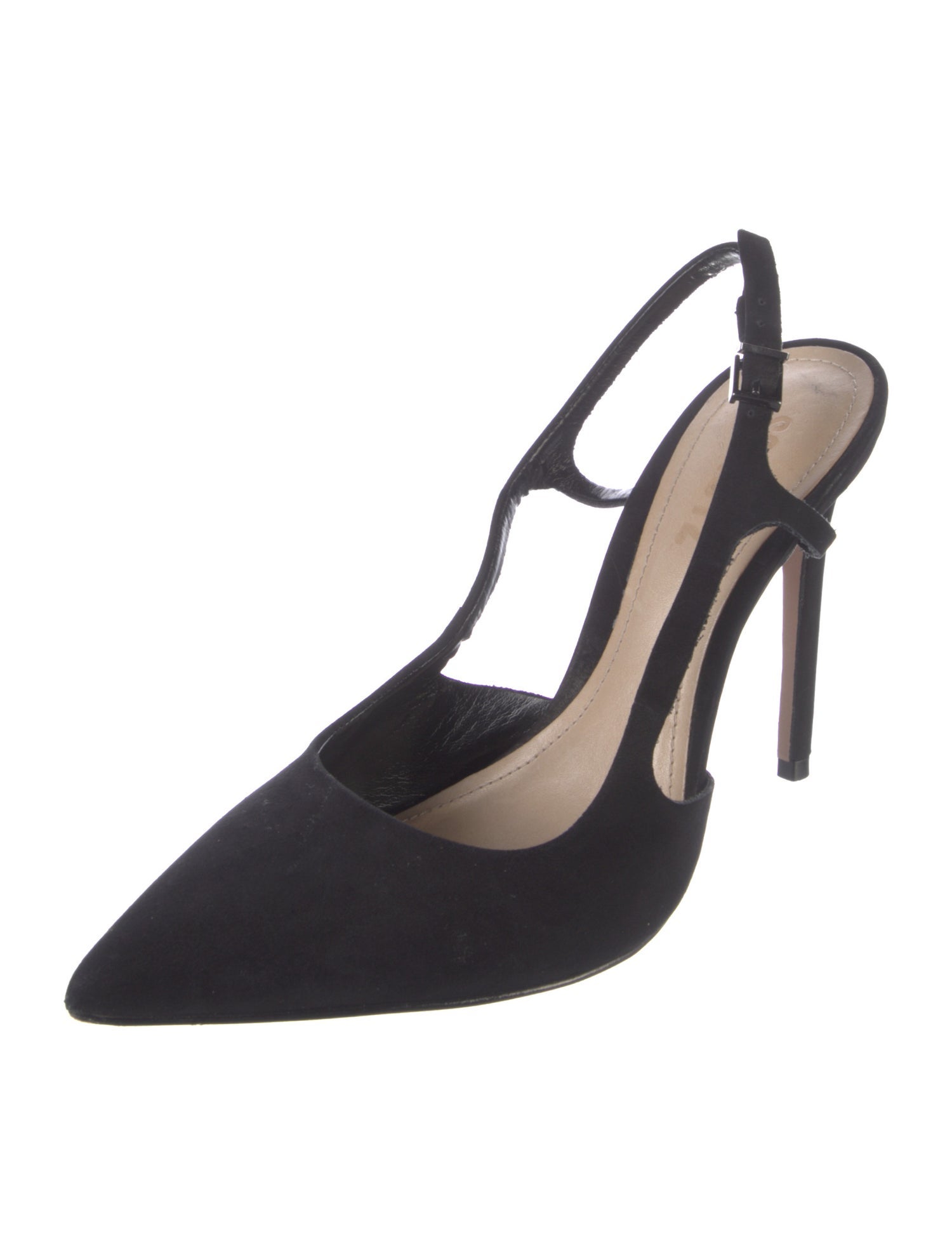 Schutz Suede Slingback Pumps