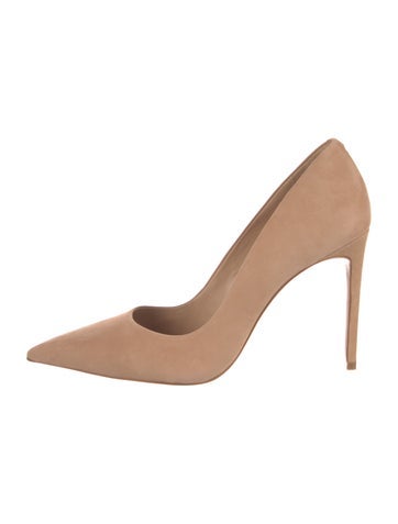 Pre-owned Schutz Suede Pumps In Neutral