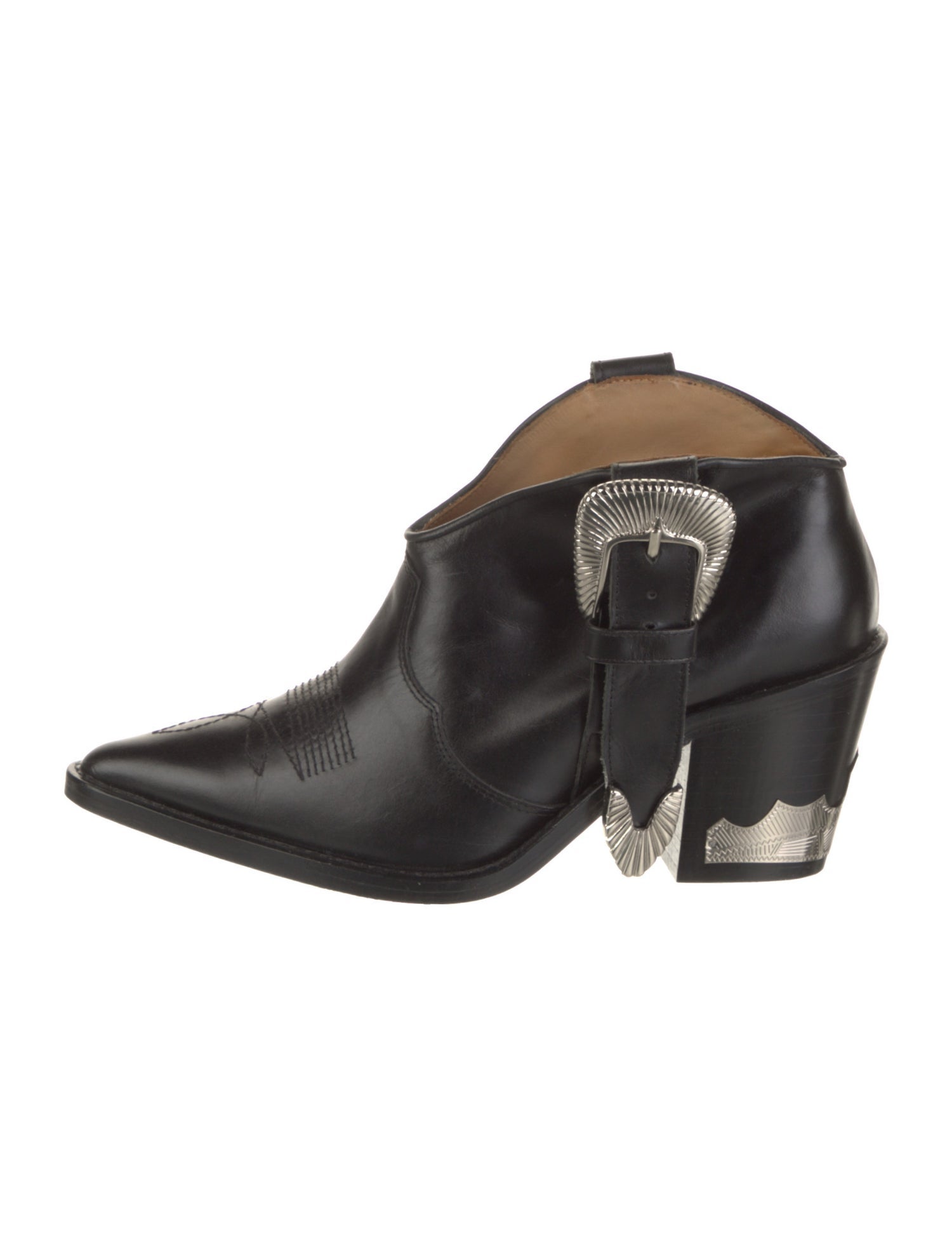 Toga Pulla Leather Western Boots