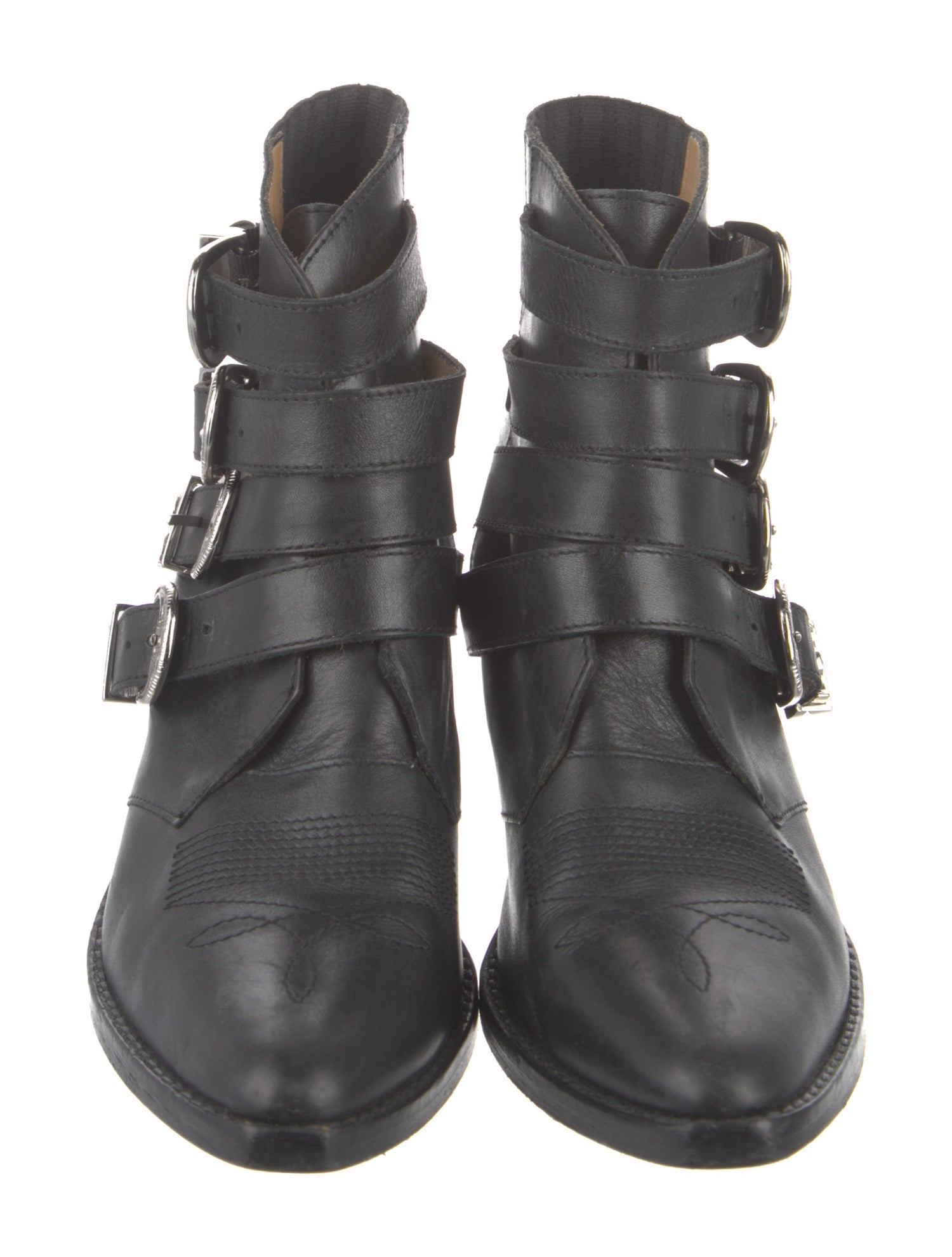 Toga Pulla Leather Western Boots