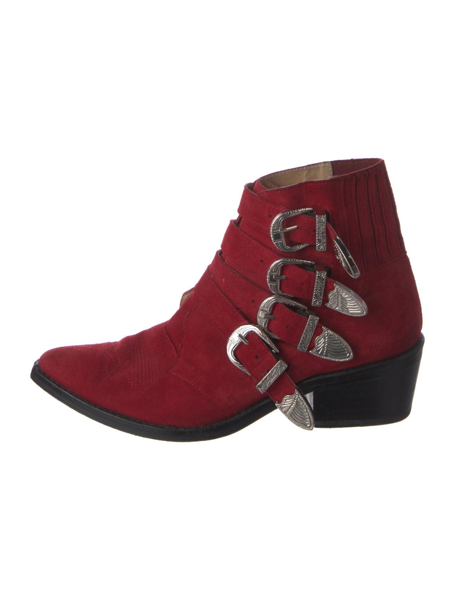 Toga Pulla Suede Western Boots