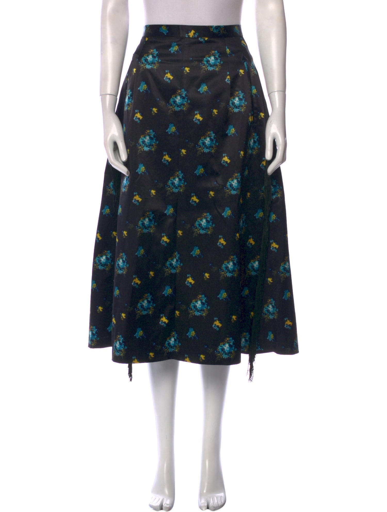 Toga Pulla Printed Midi Length Skirt