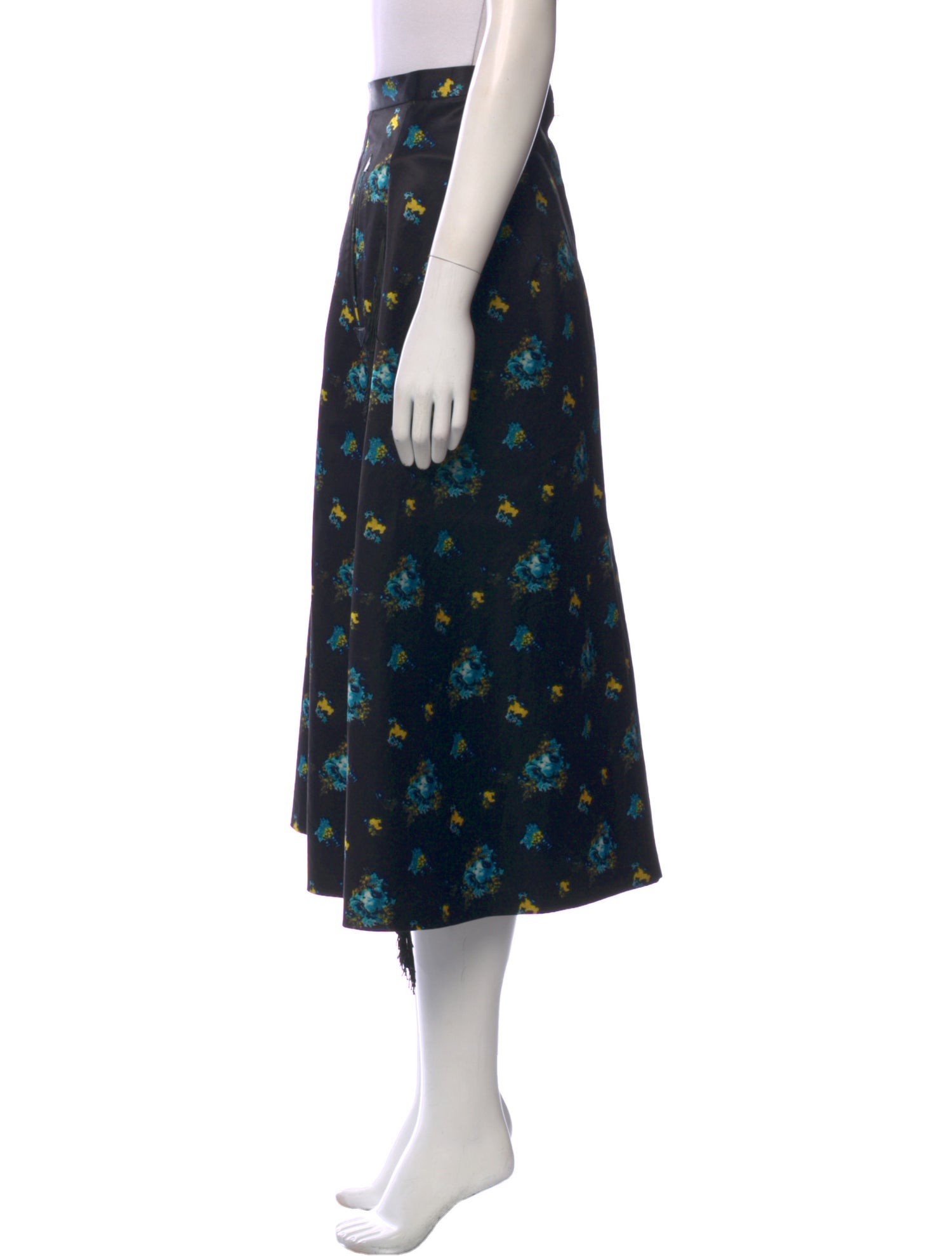 Toga Pulla Printed Midi Length Skirt