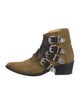 Toga Pulla Suede Western Boots