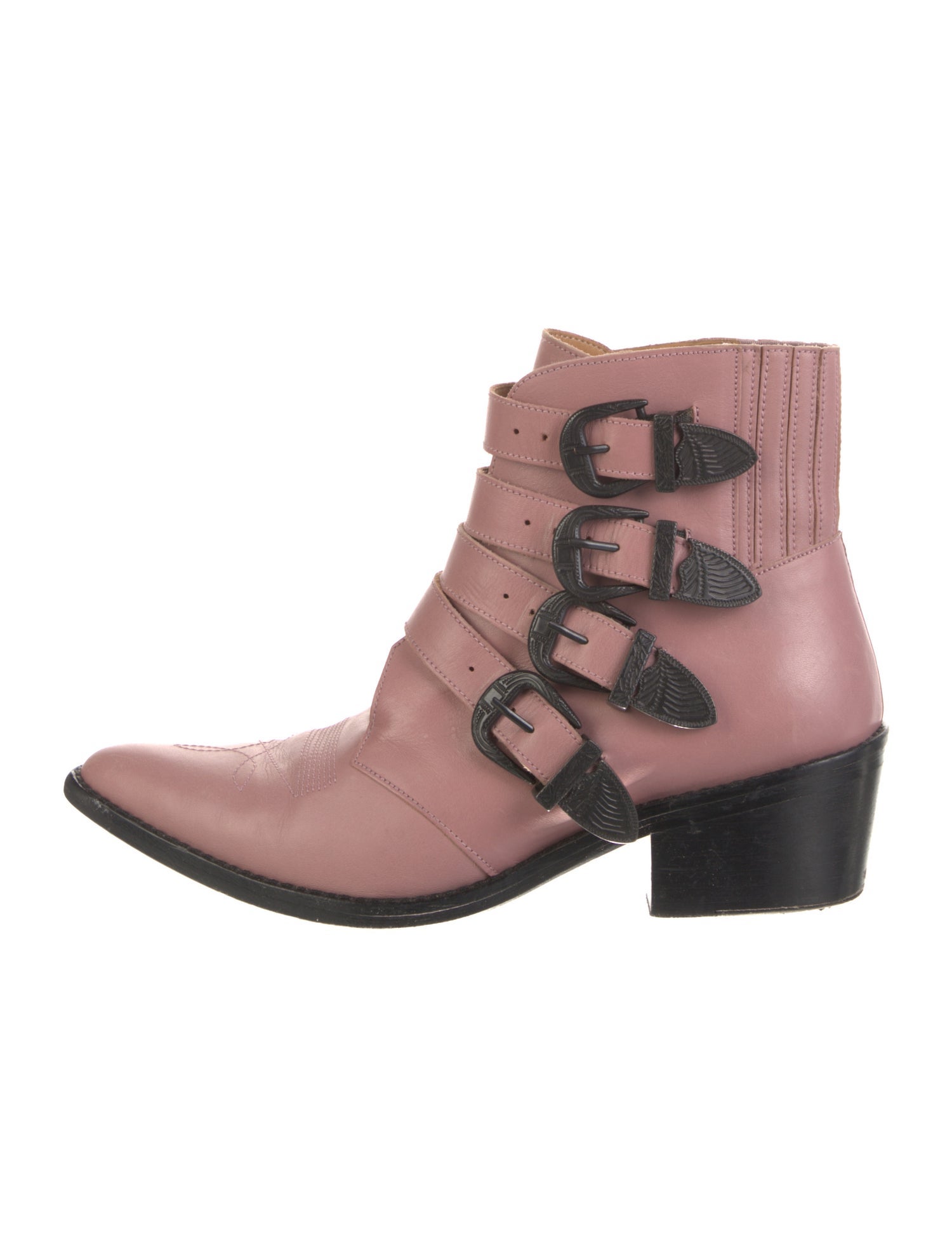 Toga Pulla Leather Western Boots
