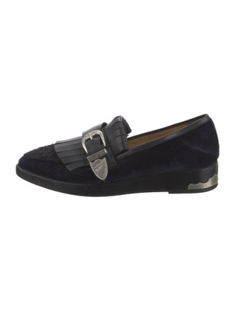 Toga Pulla Velvet Loafers