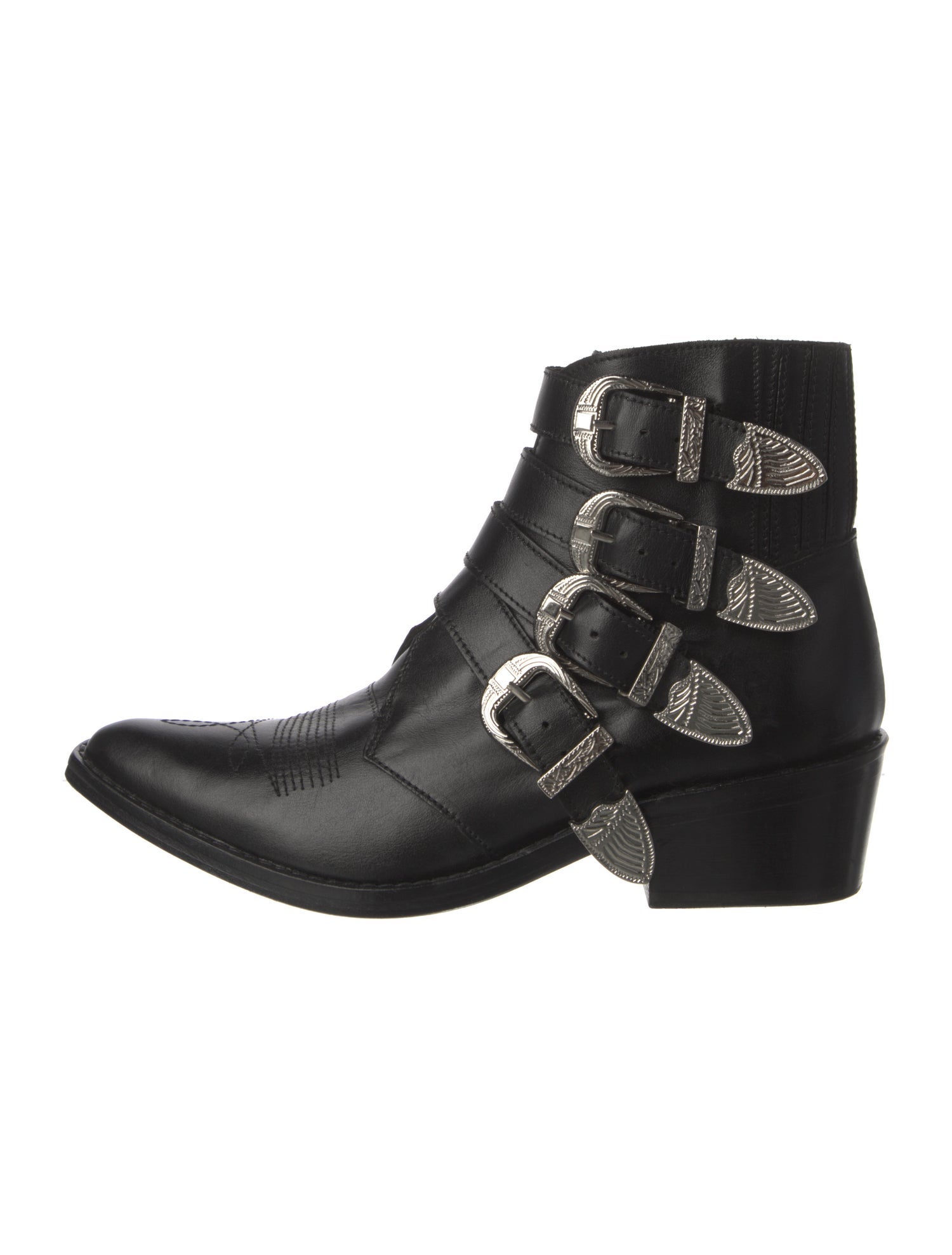 Toga Pulla Leather Western Boots